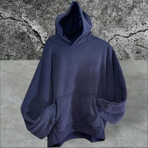 •NEW• Yeezy Gap Navy (H09) Polar Fleece Hoodie in Navy • 2XL